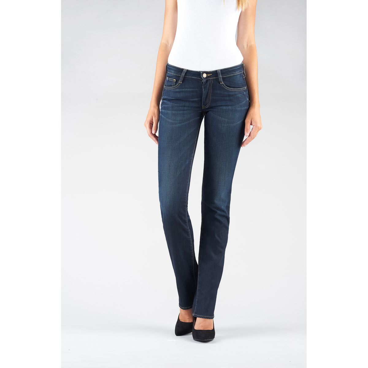 Jean regular, droit