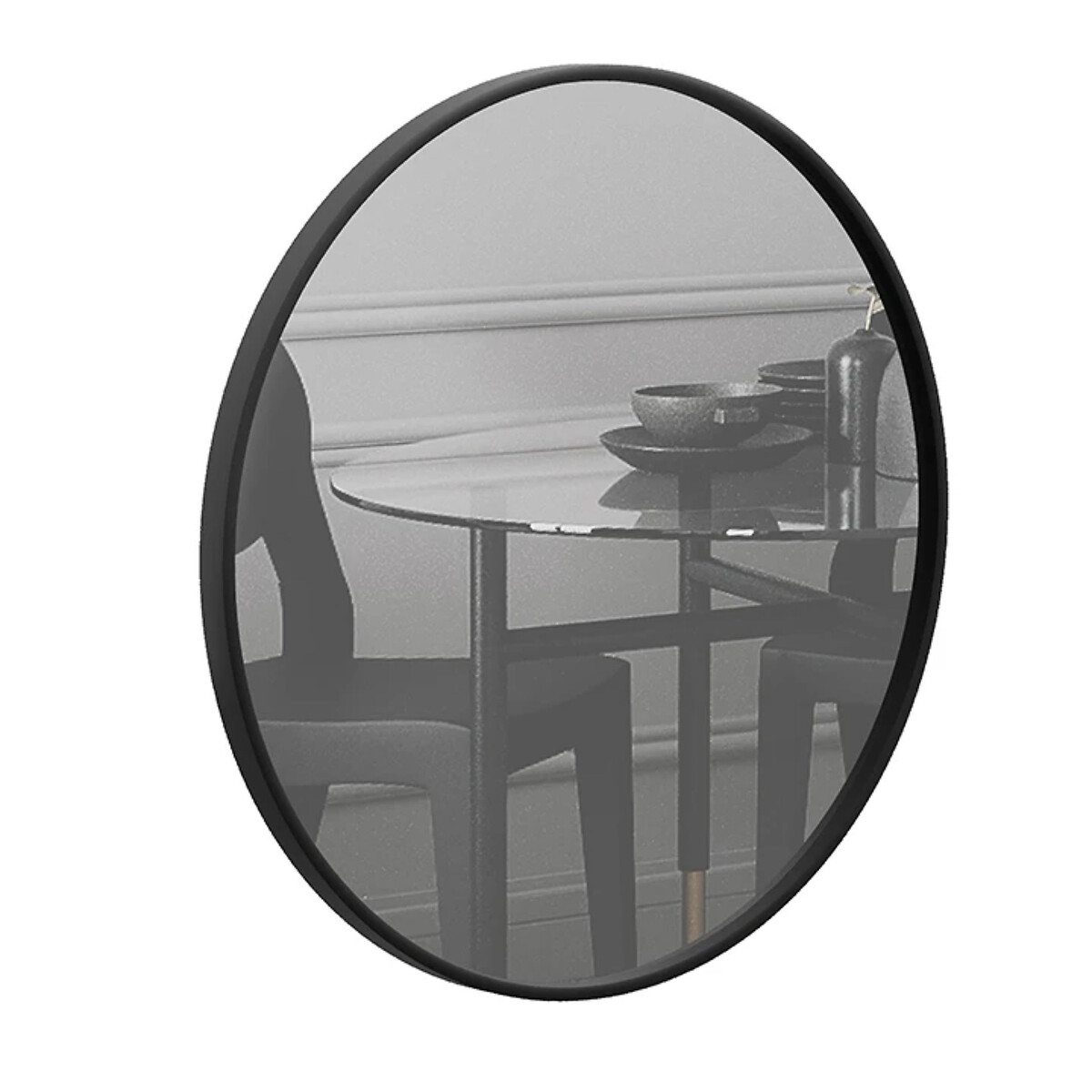 Зеркало Focus 600 единый размер черный зеркало в раме beautyup 175 75 цвет черный