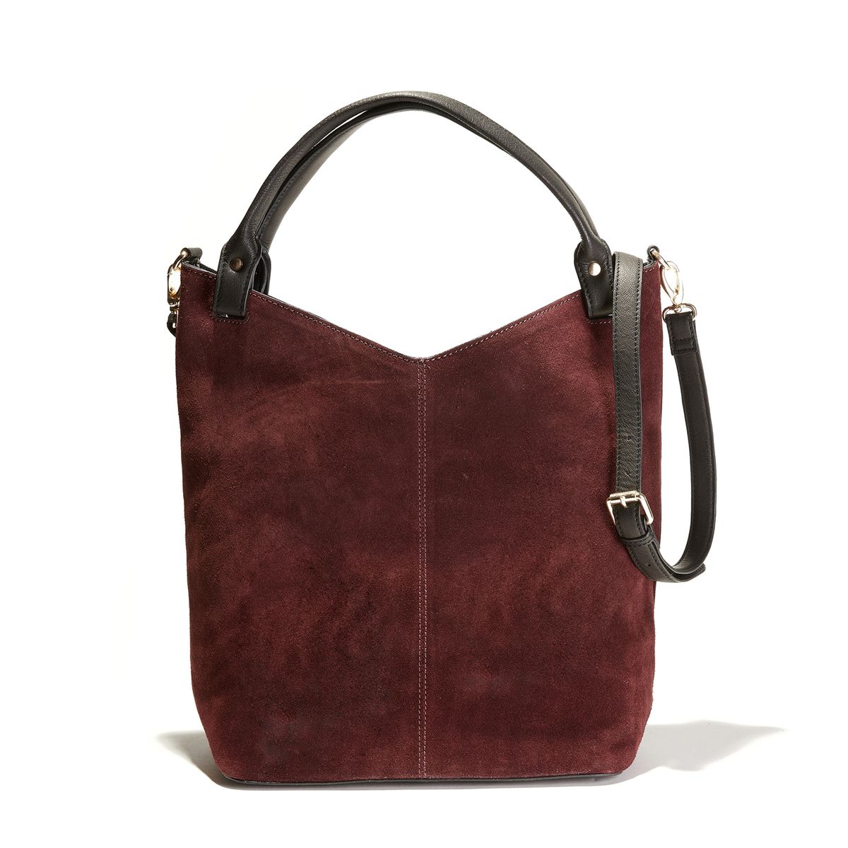 Sac à main en croûte de cuir