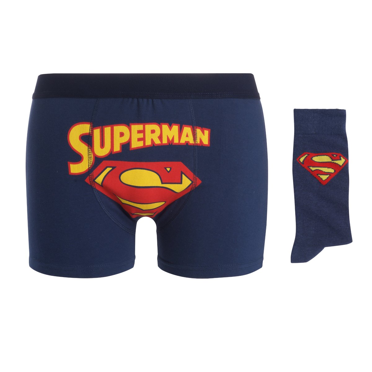 Набор трусы-боксеры и носки SUPERMAN