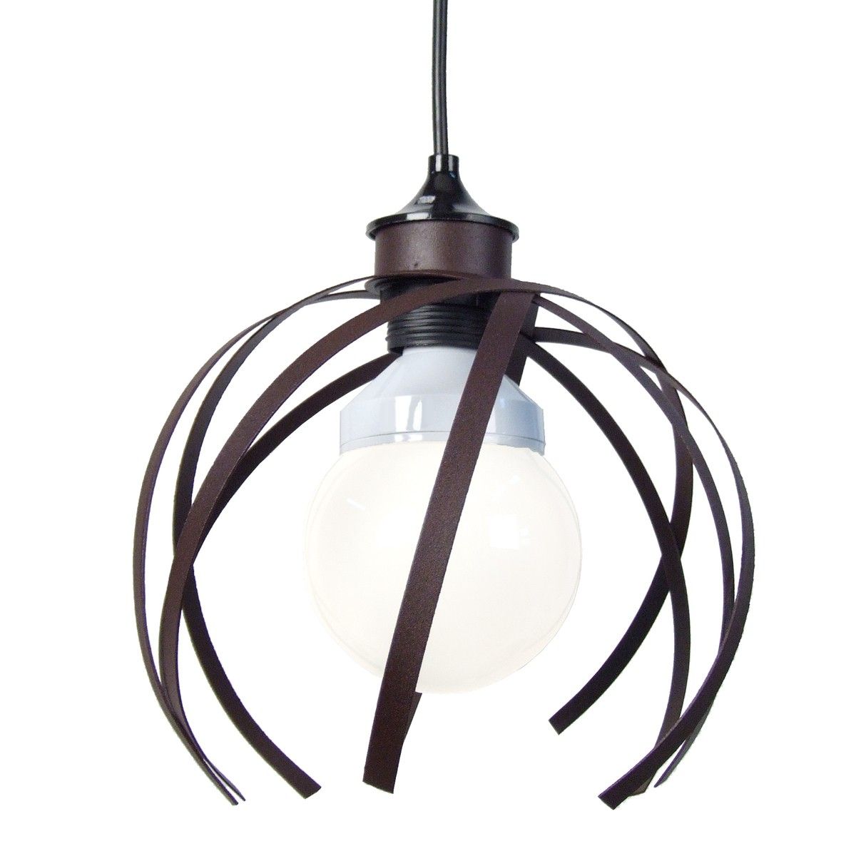 Suspension simple CROSS marron en métal