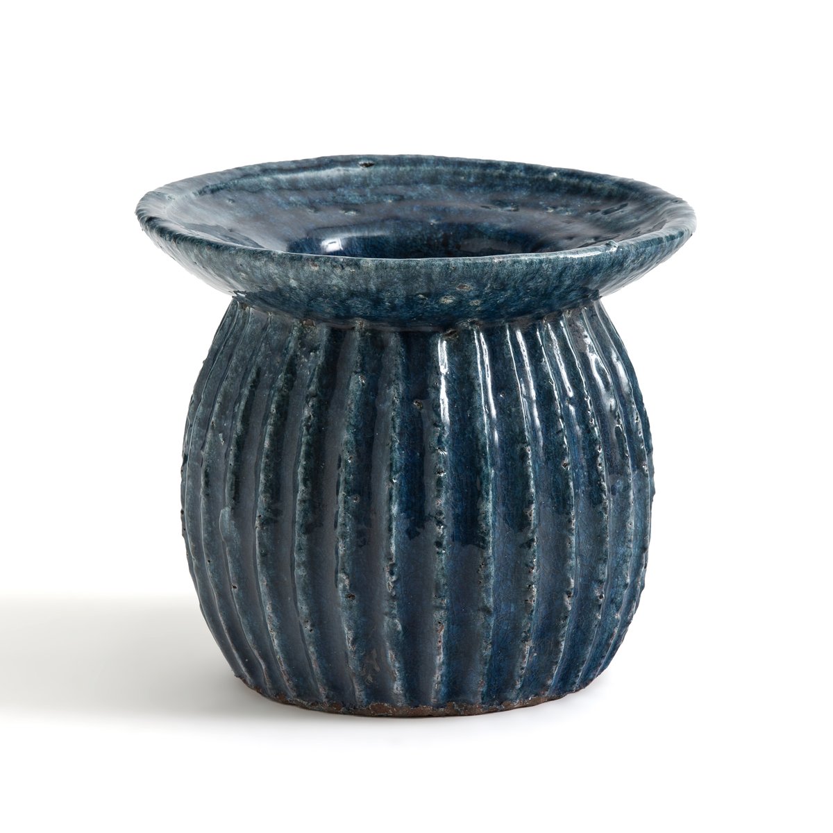 Ваза La Redoute Из керамики Всм Hana единый размер синий - фото 1
