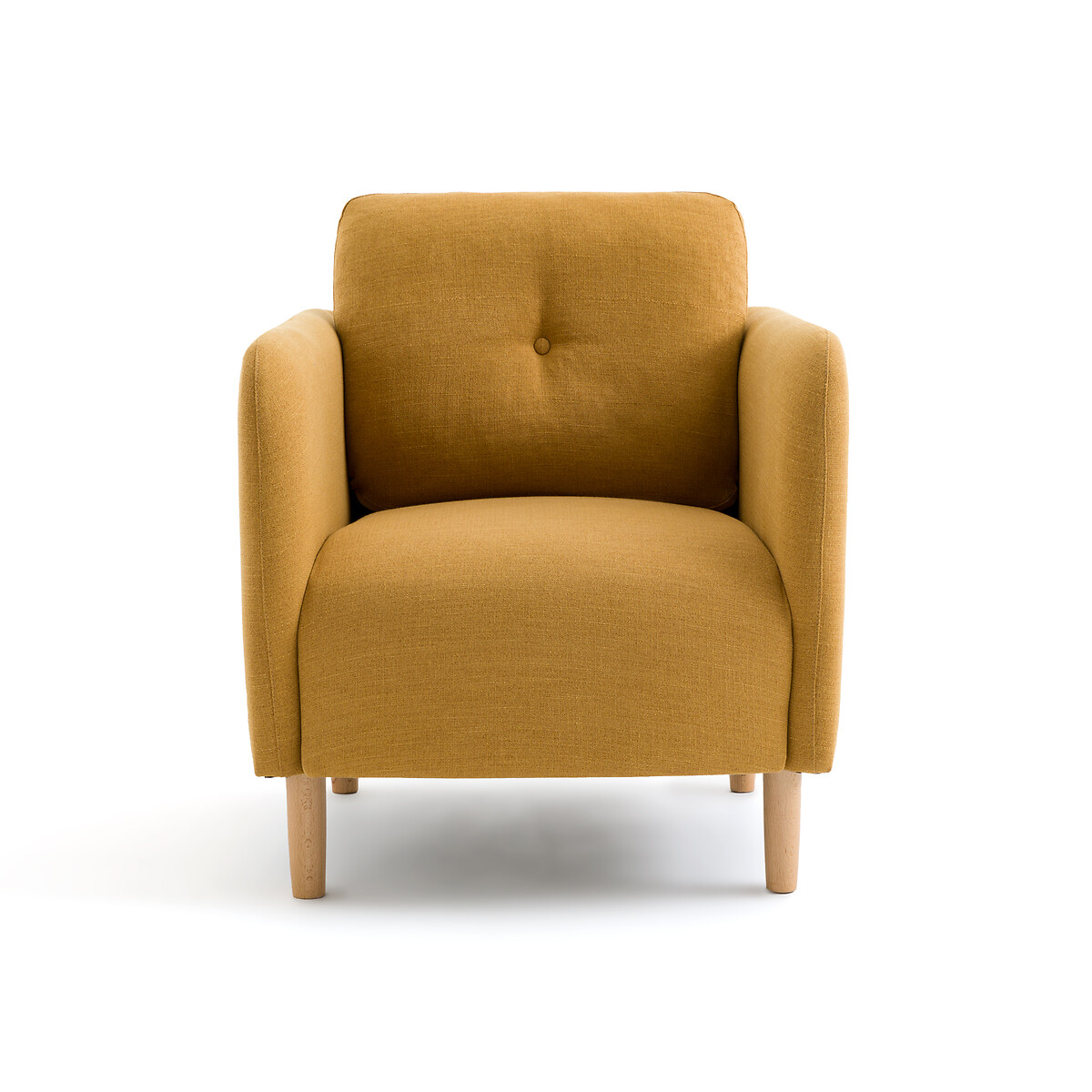 Кресло LA REDOUTE INTERIEURS Jimi единый размер желтый - фото 2