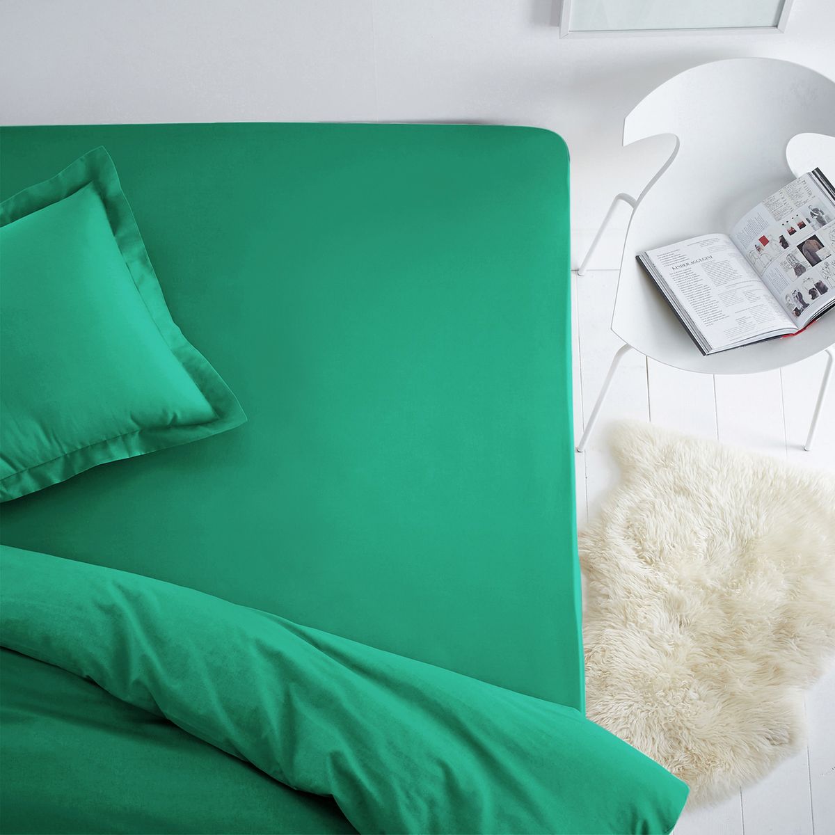 Drap-housse coton pour matelas standard