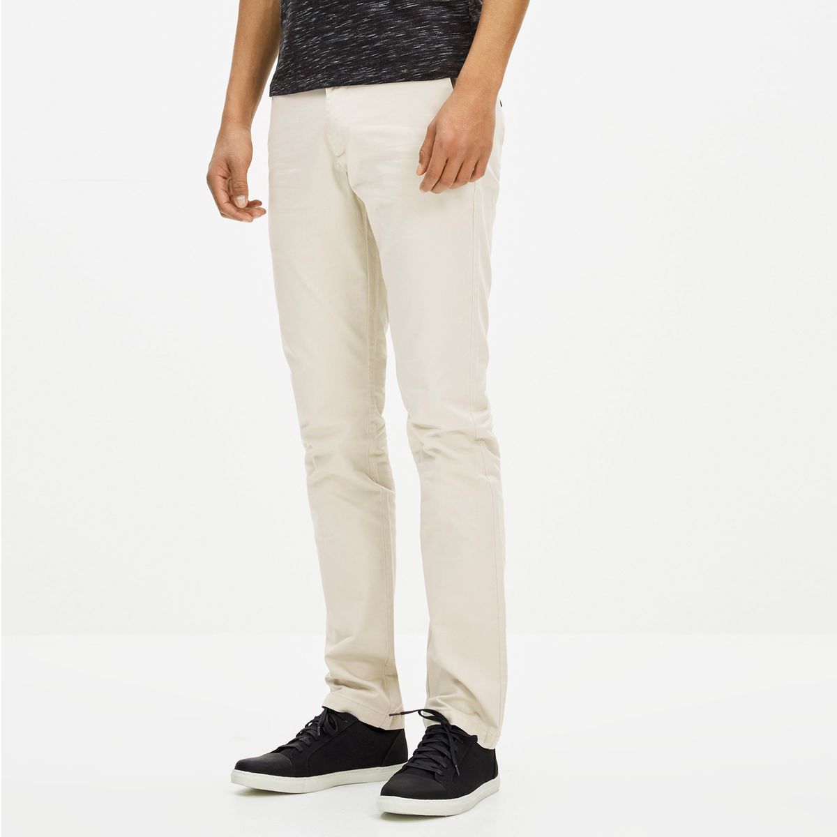 Pantalon slack en coton stretch GOLAKE