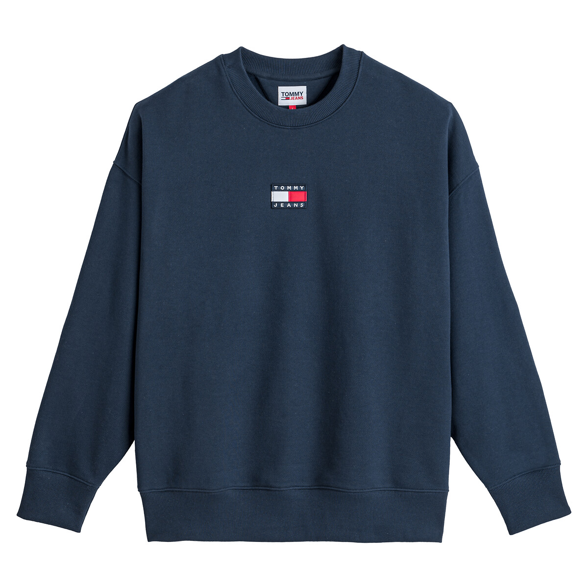 Sweat com gola redonda, Tommy Badge