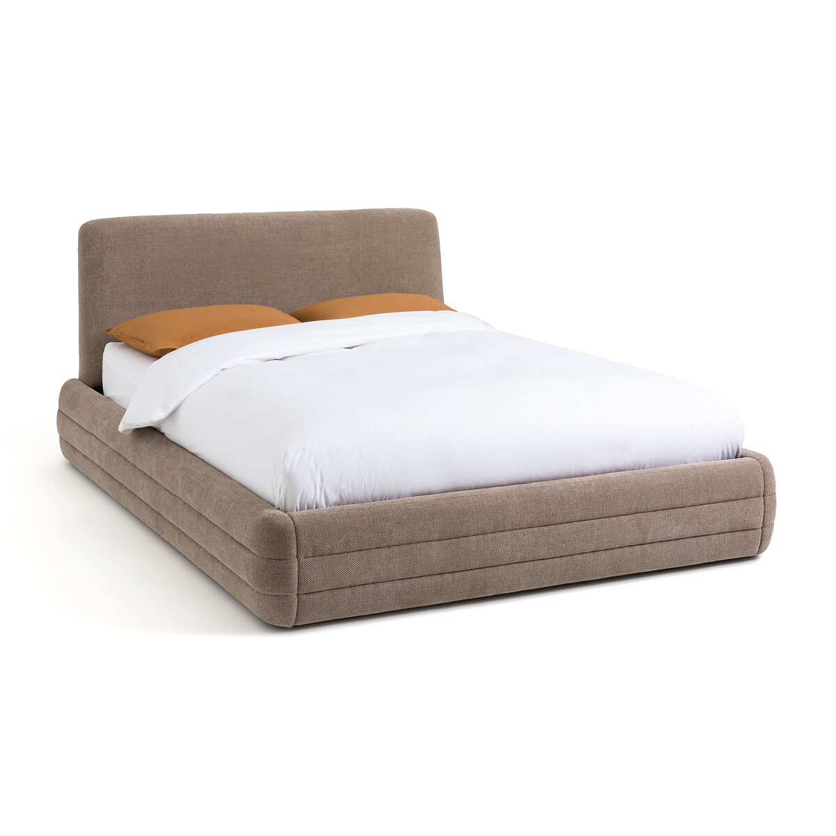Кровать Мягкая с кроватным основанием Rocca 160 x 200 см каштановый