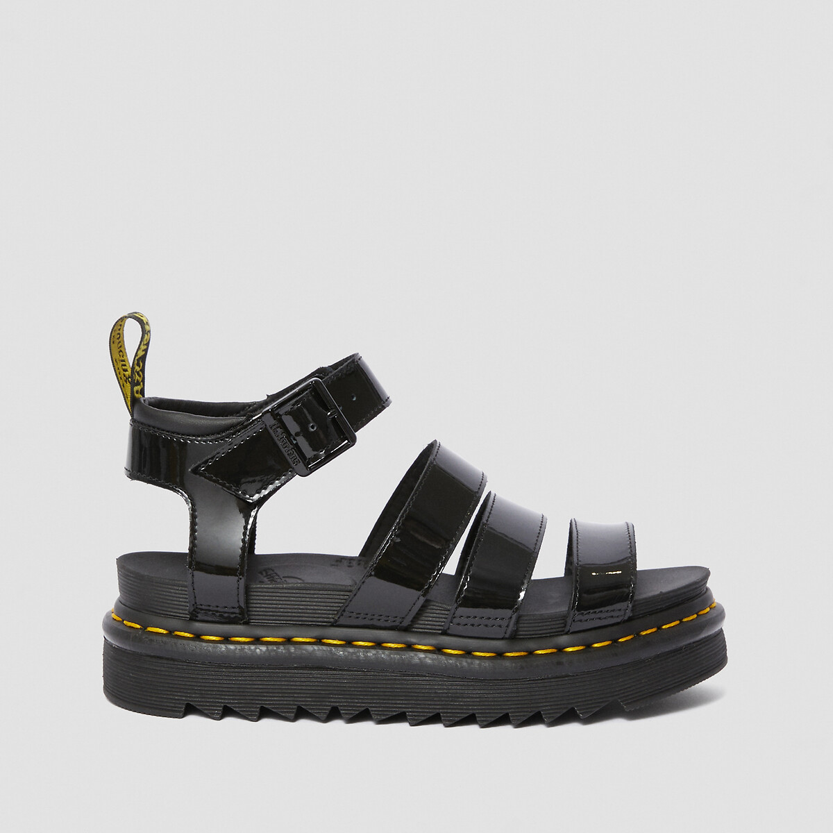 

Сандалии DR MARTENS, Черный, Из лакированной кожи Blaire 40 черный