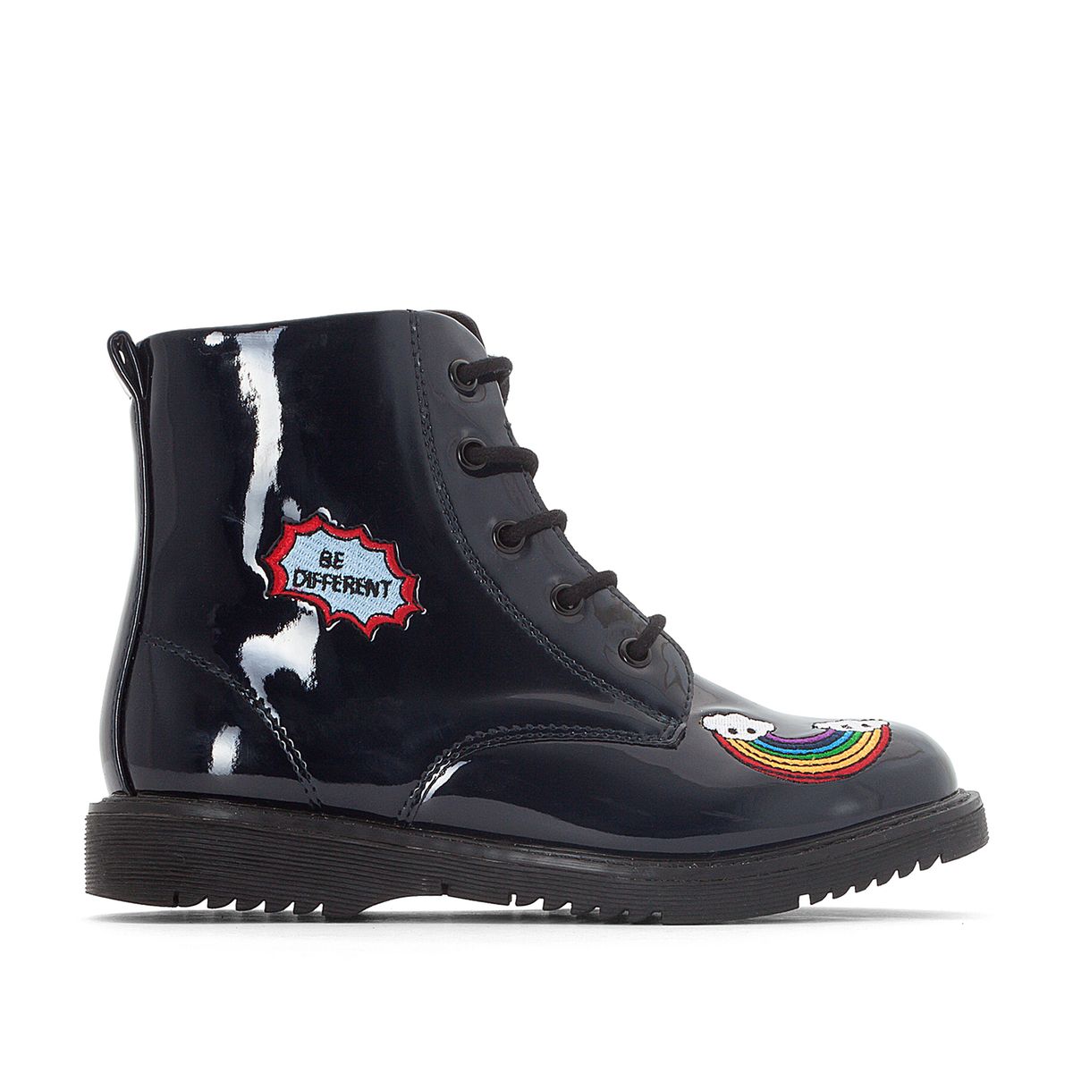 Boots à patchs 26-39