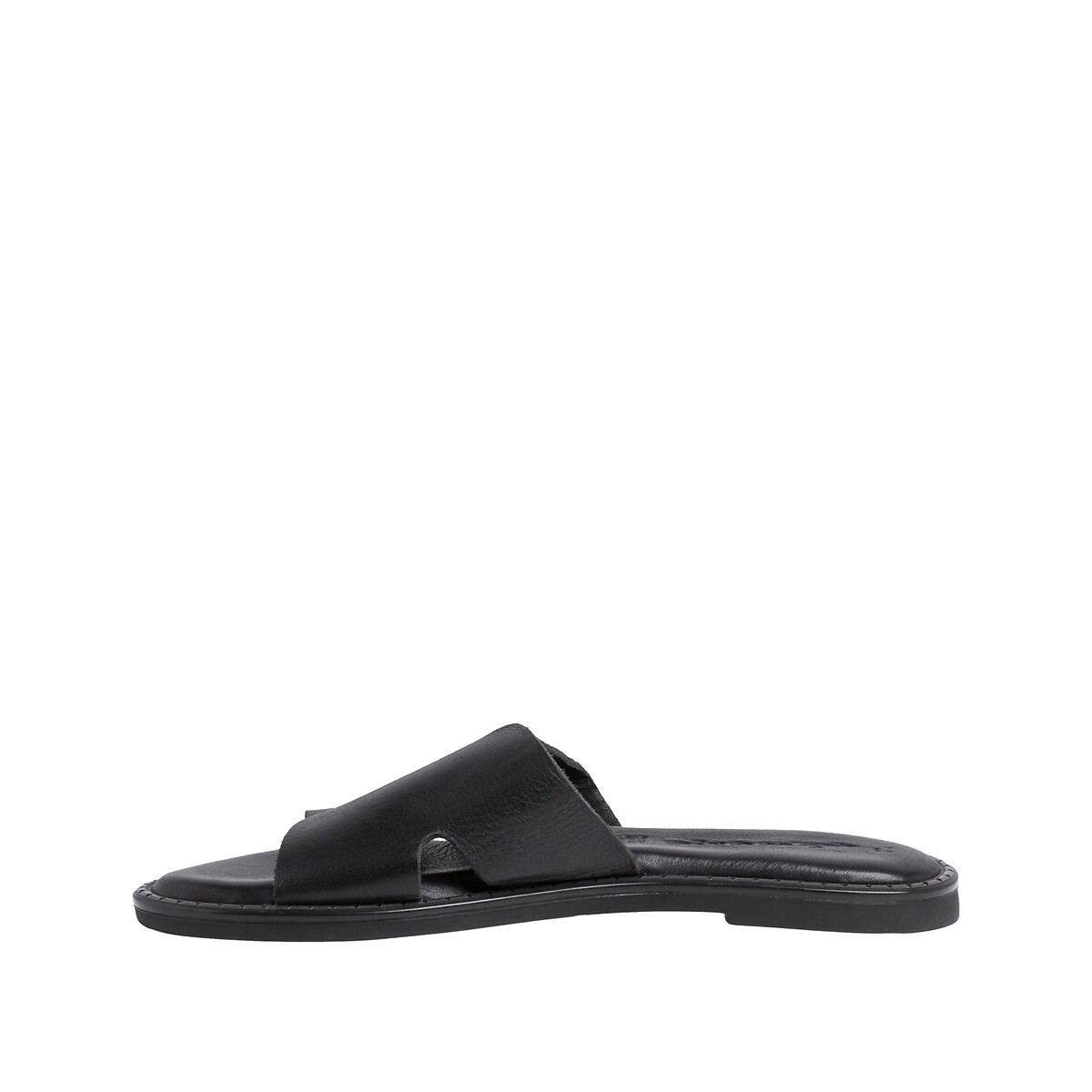 Туфли TAMARIS Без задника из кожи на маленьком каблуке 40 черный, размер 40 - фото 4