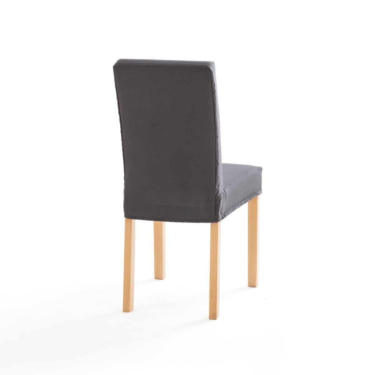 Чехол La Redoute На стул из хлопка DOMME единый размер серый - фото 2