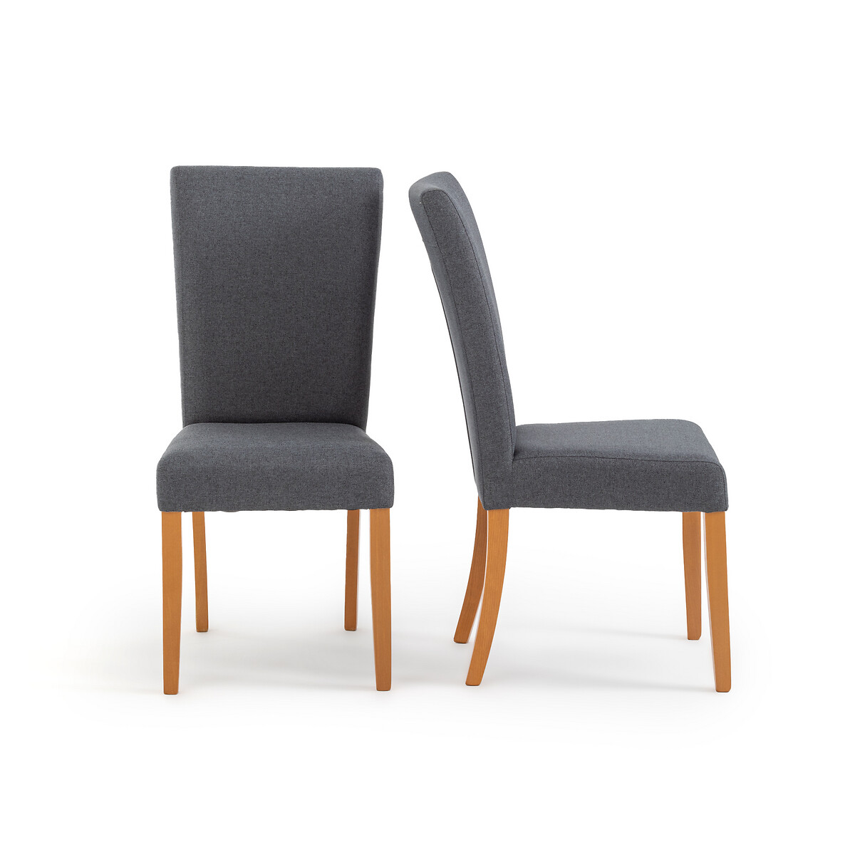 Комплект из 2 стульев, Dario LaRedoute La Redoute единый размер серый - фото 2