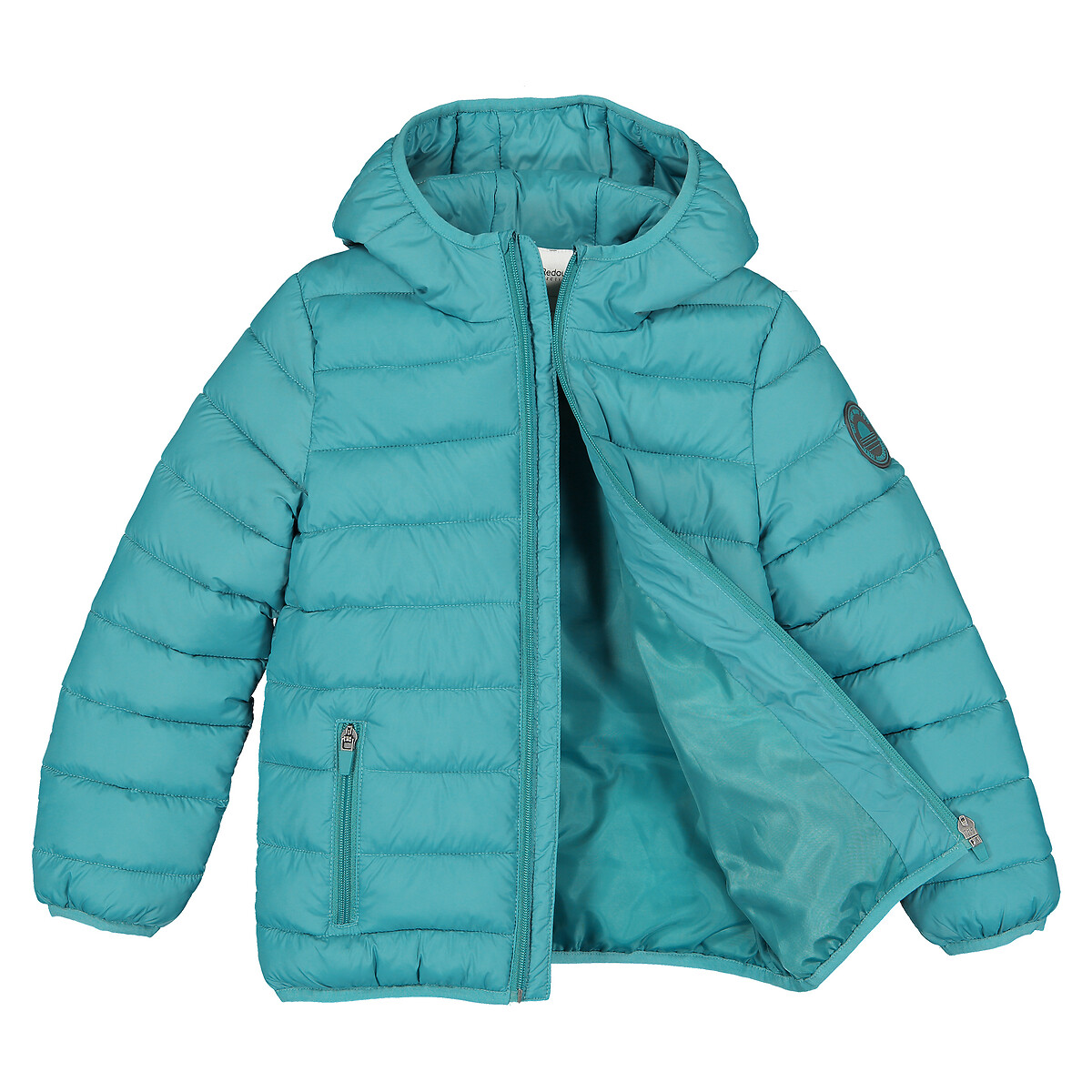 Куртка LA REDOUTE COLLECTIONS Стеганая легкая с капюшоном 3-14 лет 8 лет - 126 см синий, размер 8 лет - 126 см - фото 4