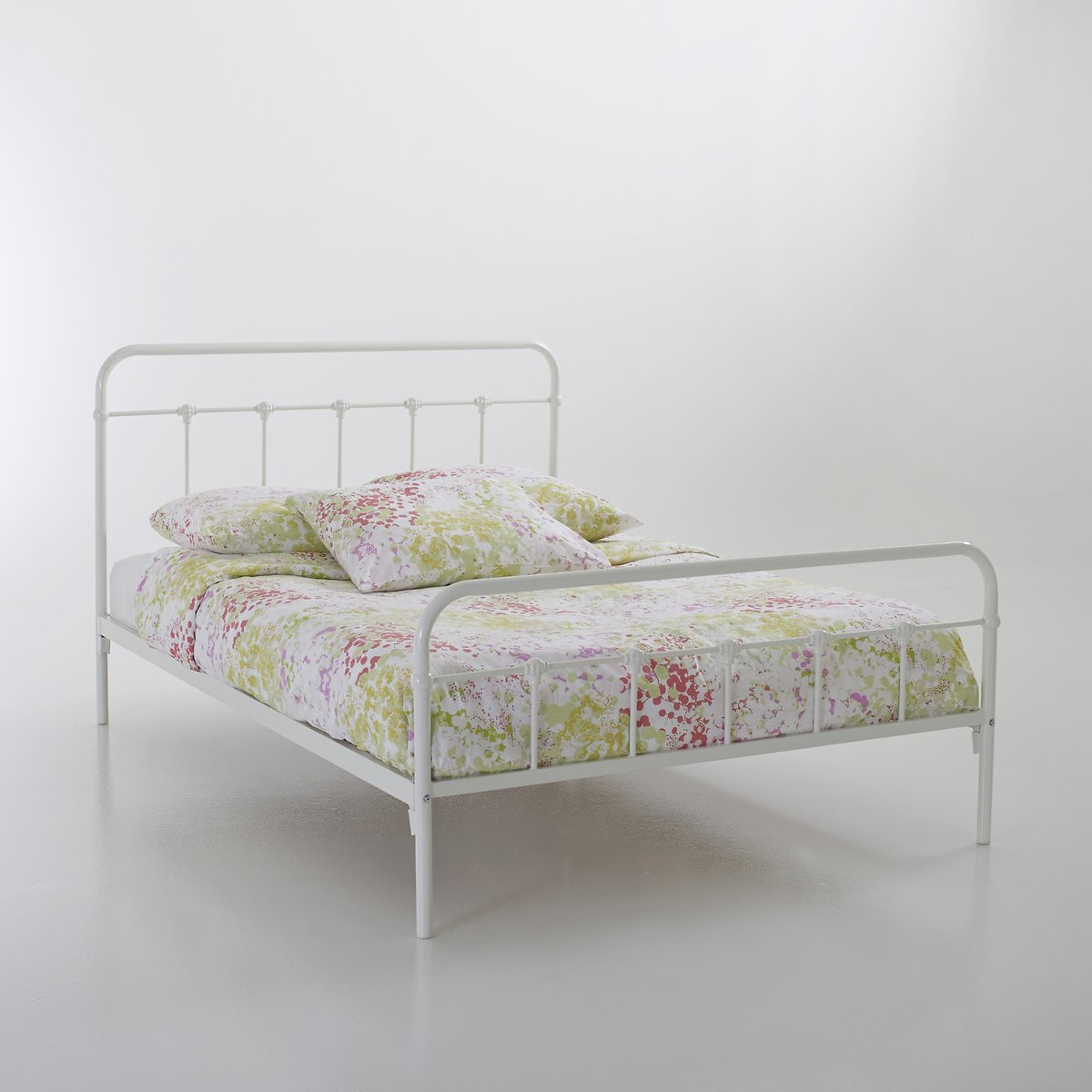 Кровать La Redoute -спальная с бортом Asper 140 x 190 см белый, размер 140 x 190 см - фото 1