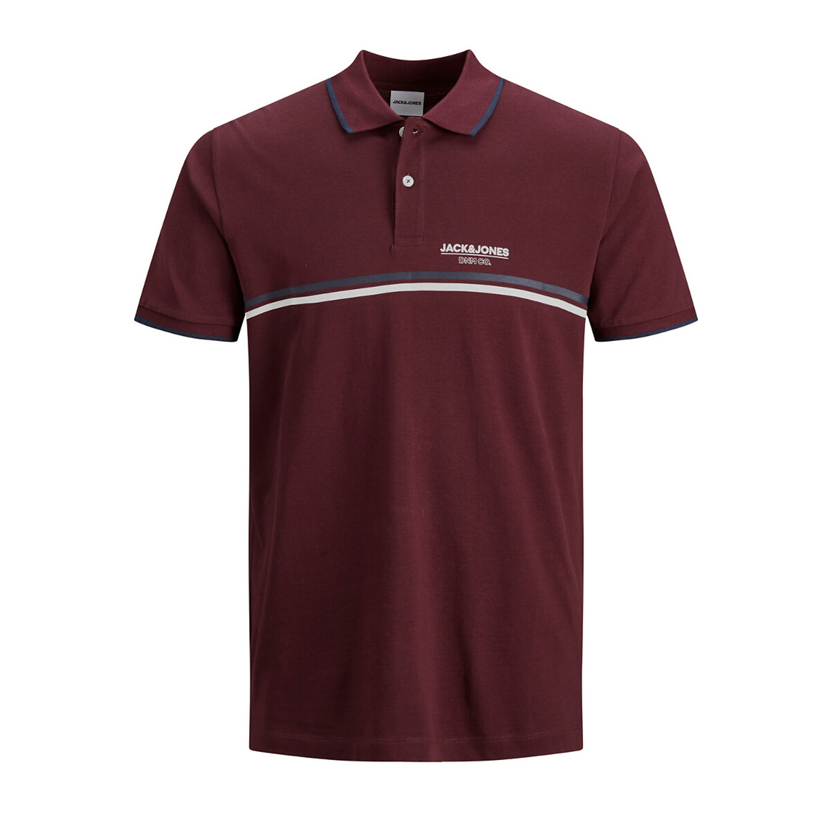 

Футболка-поло JACK & JONES, Красный, Из трикотажа пике Shaker XS красный