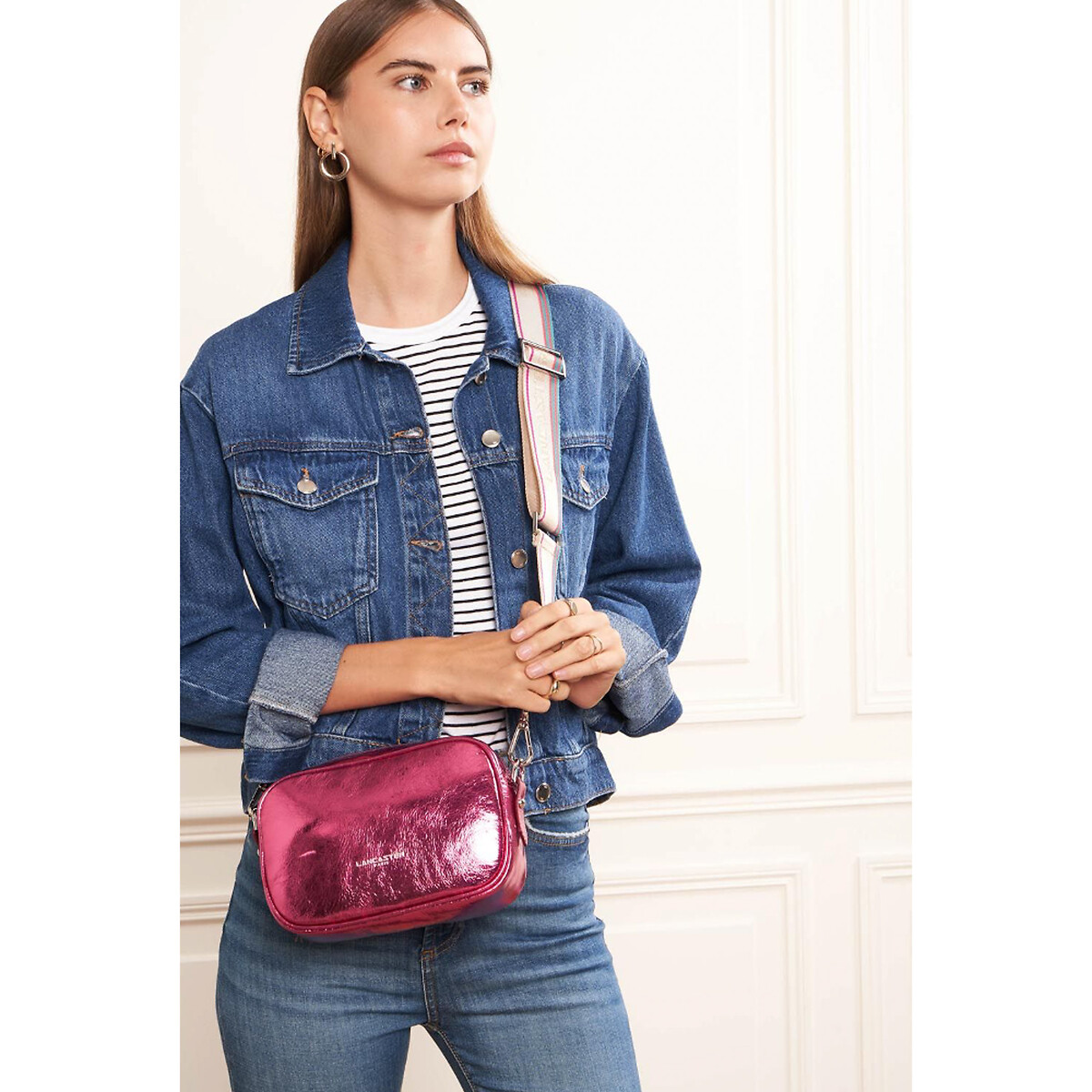 

Сумка LaRedoute, Розовый, Сумка из кожи FASHION FIRENZE единый размер розовый