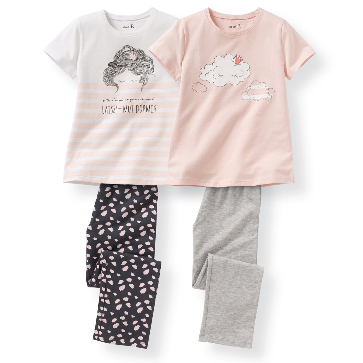 

Комплект из 2 пижам, 2-12 лет