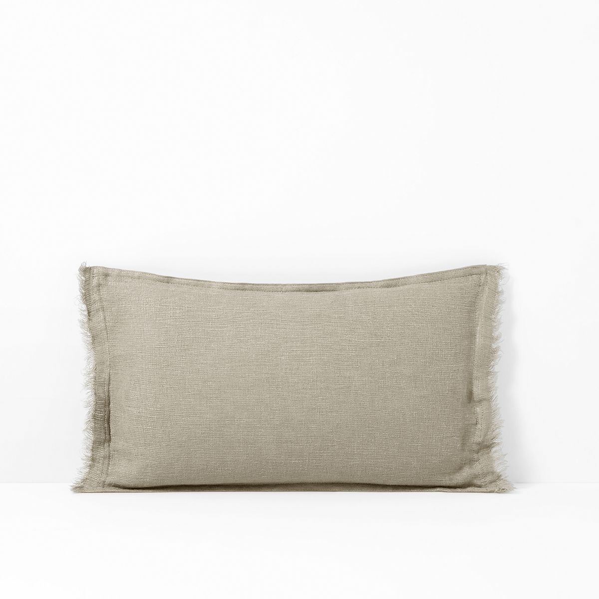 Housse de coussin lin lavé LINANGE