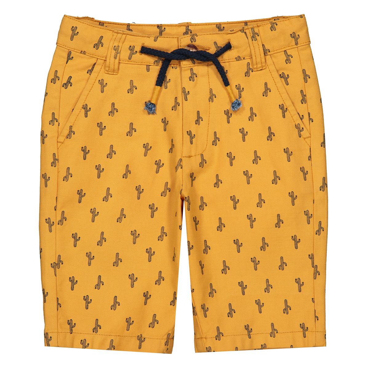 Bermuda chino imprimé cactus 3-12 ans