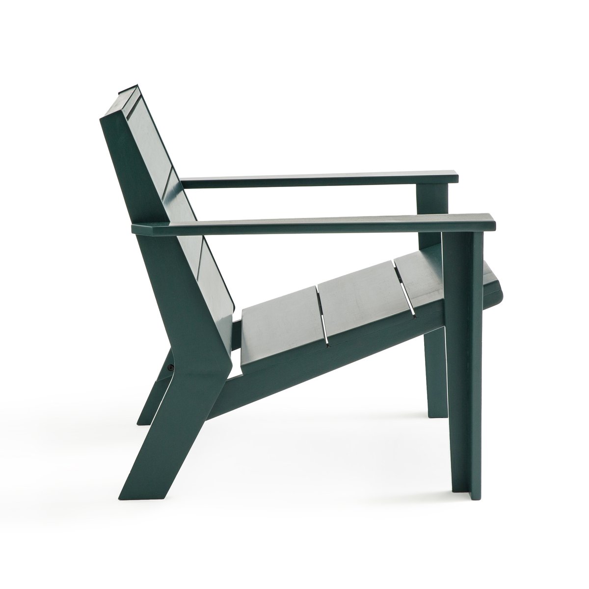 Кресло La Redoute В стиле адирондак из акации с масляным покрытием  Rphir единый размер зеленый - фото 3