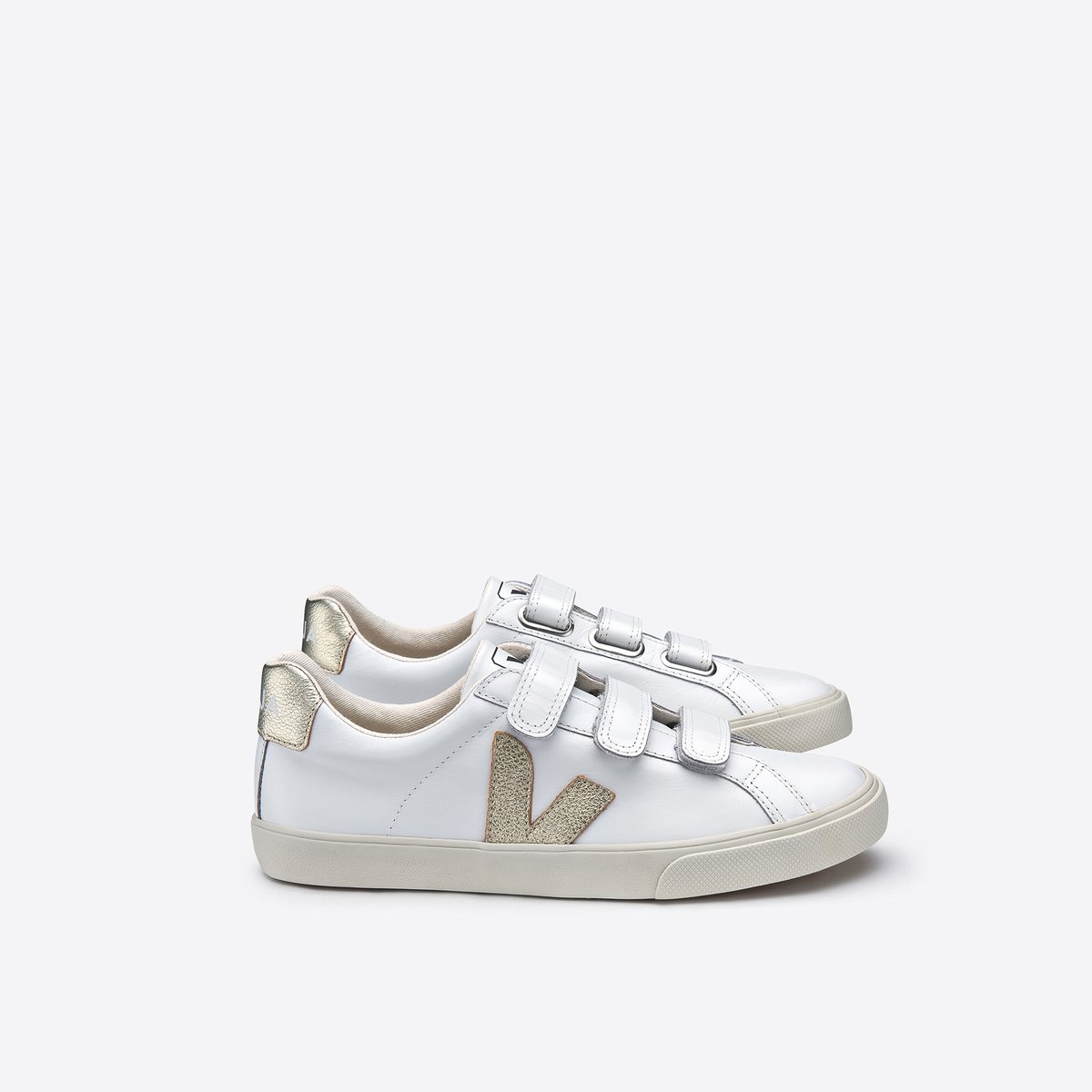 фото Кеды esplar 3-lock extra white gold veja