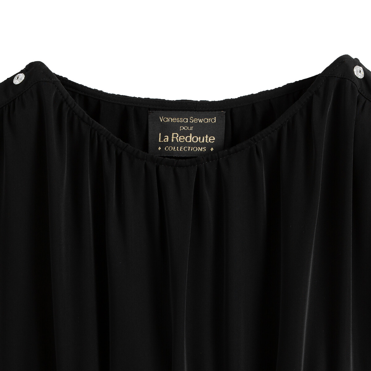Платье La Redoute La Redoute 48 (FR) - 54 (RUS) черный, размер 48 (FR) - 54 (RUS) La Redoute 48 (FR) - 54 (RUS) черный - фото 2
