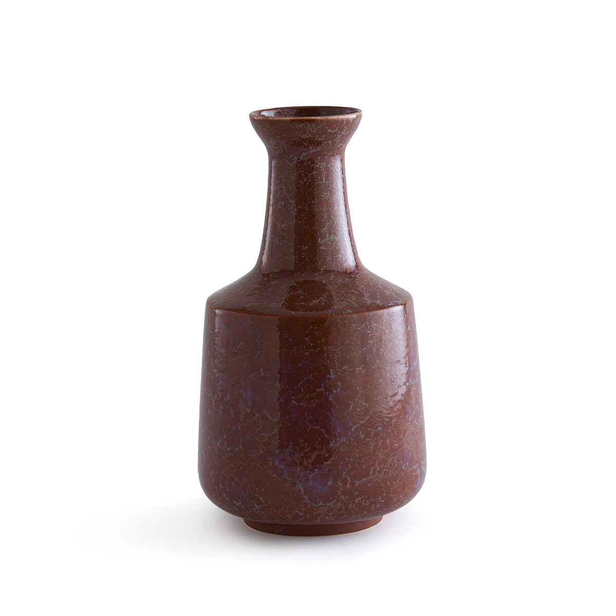 Ваза из глазурованной керамики Medine единый размер каштановый ваза из керамики большая модель almada единый размер бежевый