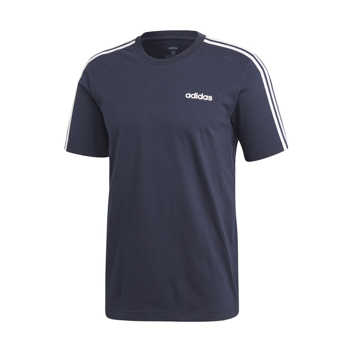 Performance T-shirt de gola redonda, 3-stripes