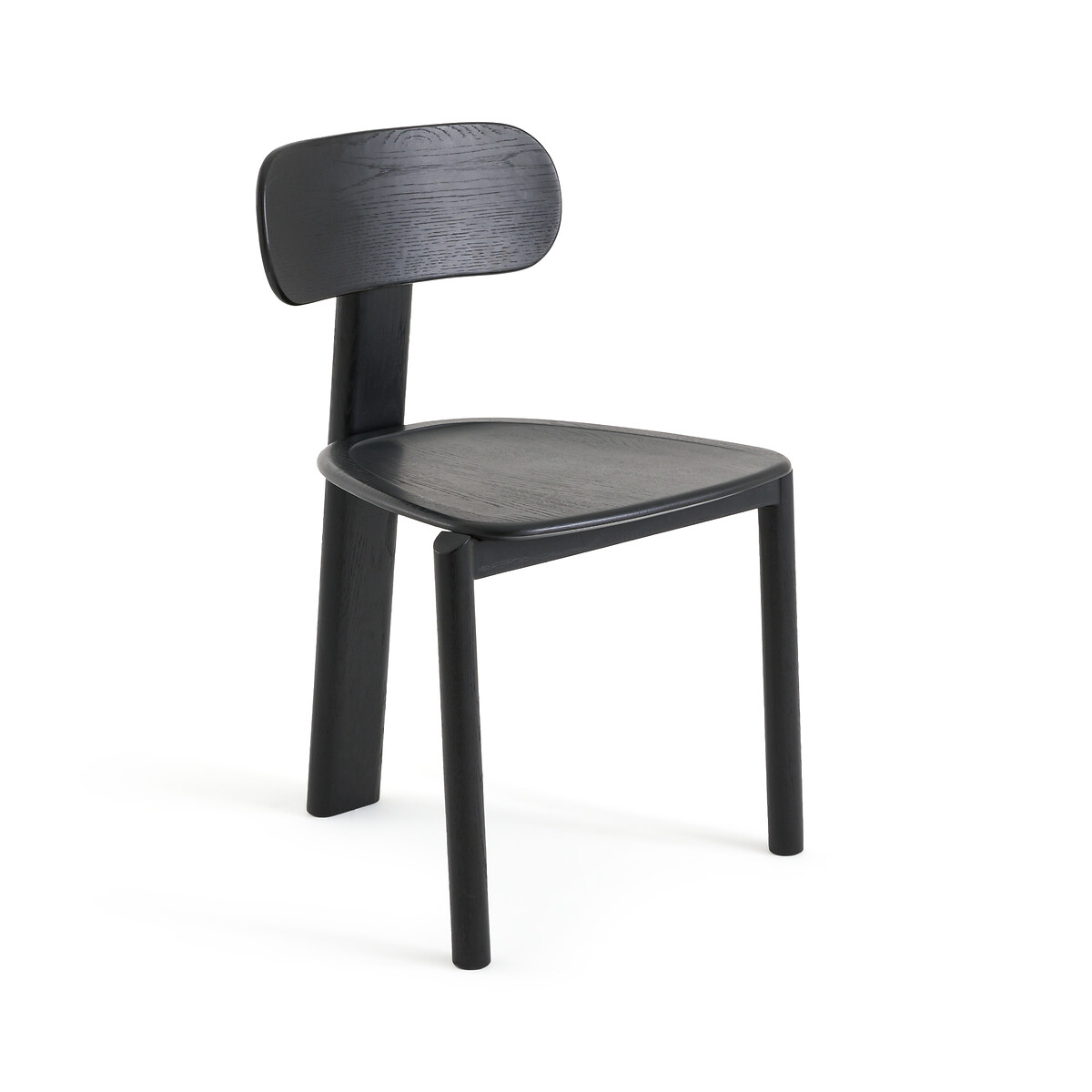 Стул из окрашенного дуба Marais дизайн Э Галлина единый размер черный стул с обивкой из буклированной ткани дизайн э галлина marais единый размер каштановый