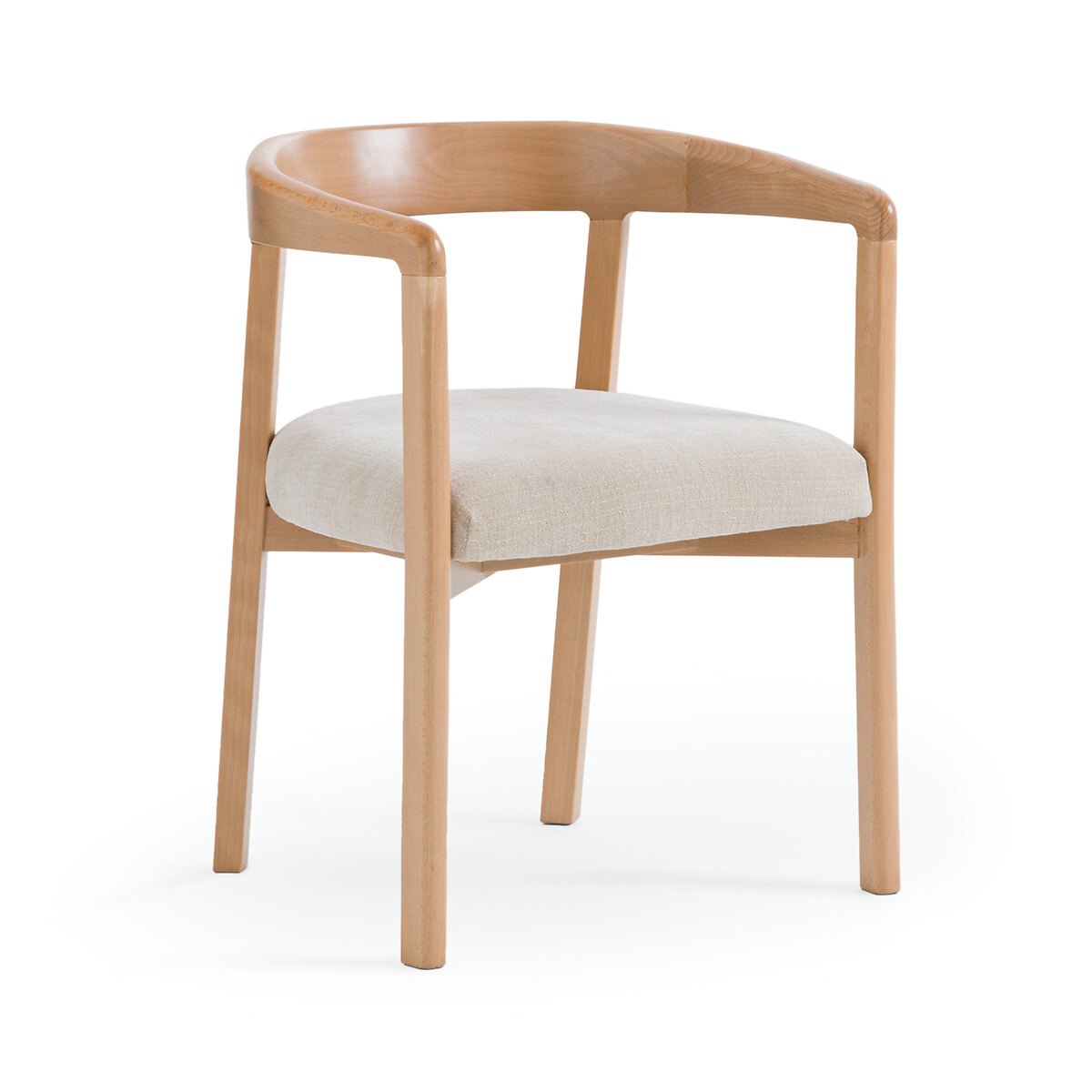 Кресло столовое с подлокотниками Germain единый размер бежевый кресло столовое для сада isabbo единый размер белый