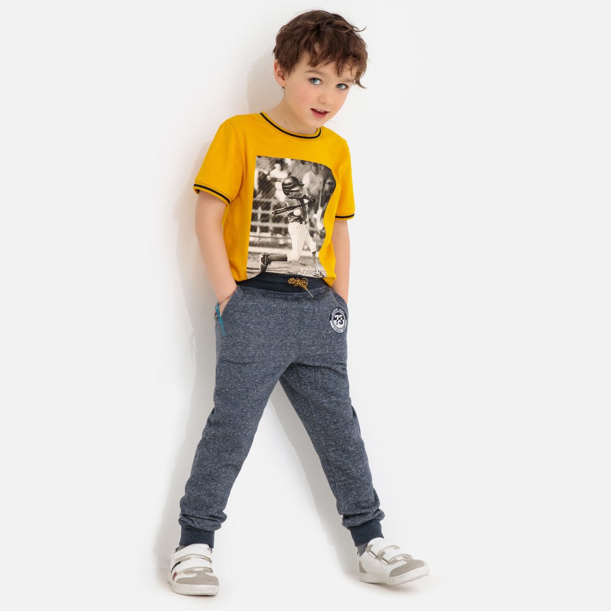 

Брюки La Redoute, Синий, Спортивные из мольтона 8 лет - 126 см синий