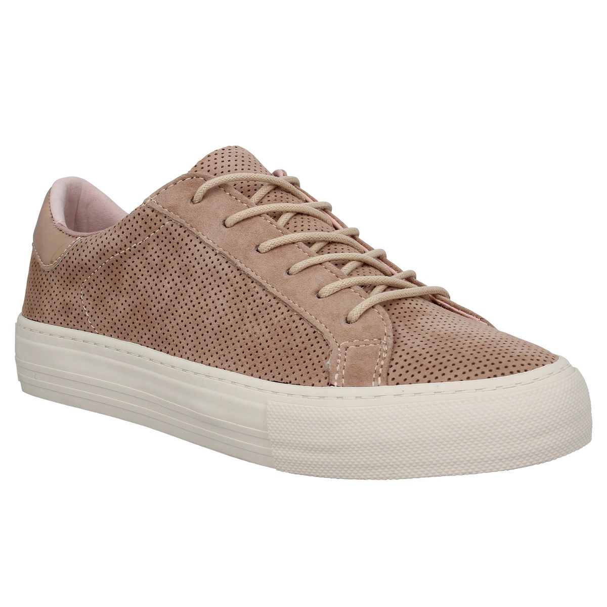 Baskets femme NO NAME Arcade Sneaker Suede Femme Dragee
