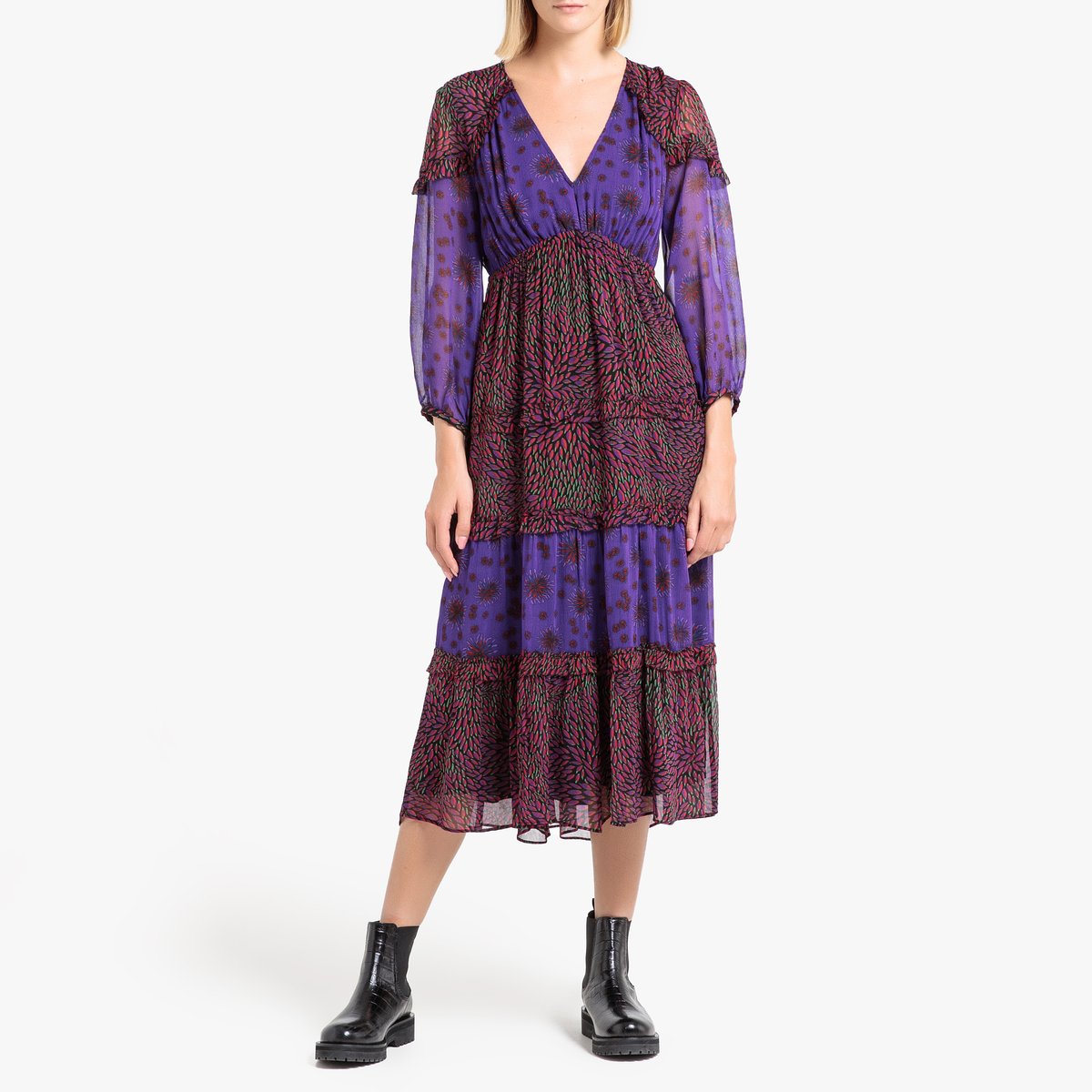 Платье Прямое GYPSIE 1(S) фиолетовый