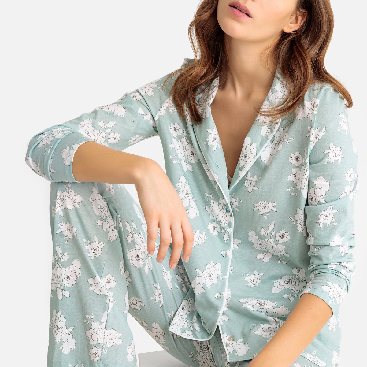 фото Пижама-рубашка с цветочным рисунком anne weyburn