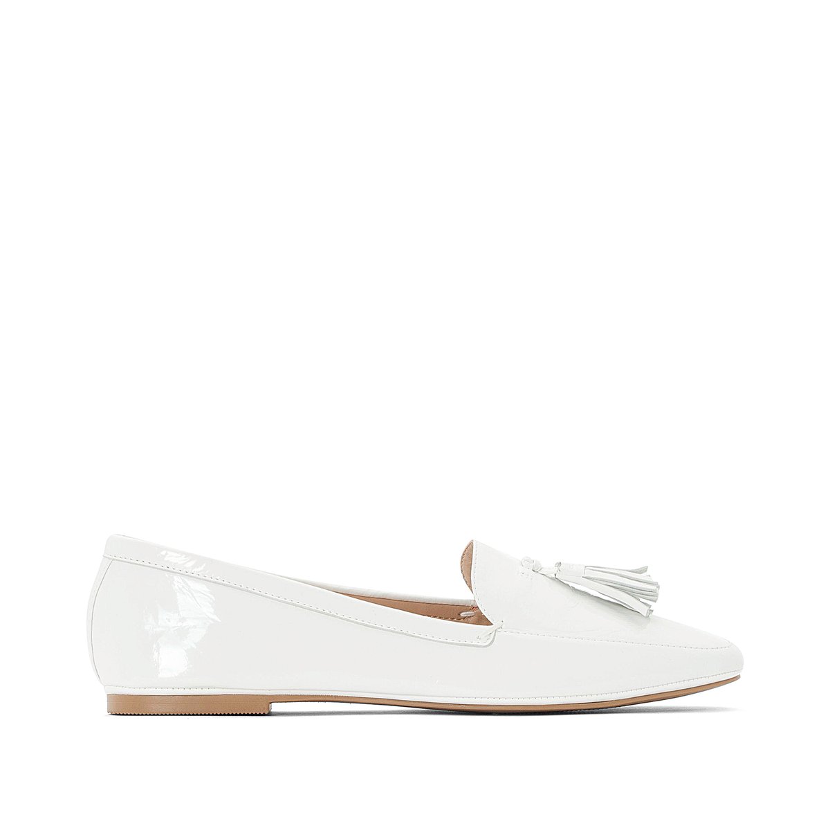 Мокасины из кожи лакированные LA Redoute Collections