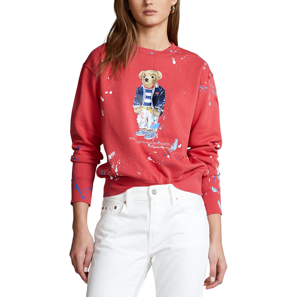 

Свитшот POLO RALPH LAUREN, Красный, Свитшот С круглым вырезом S красный
