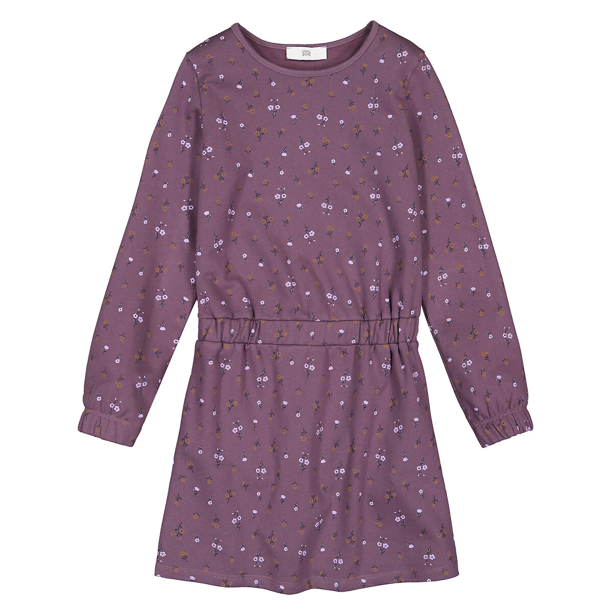 Платье LaRedoute С принтом биохлопок 3-12 лет 4 года - 102 см фиолетовый, размер 4 года - 102 см - фото 3