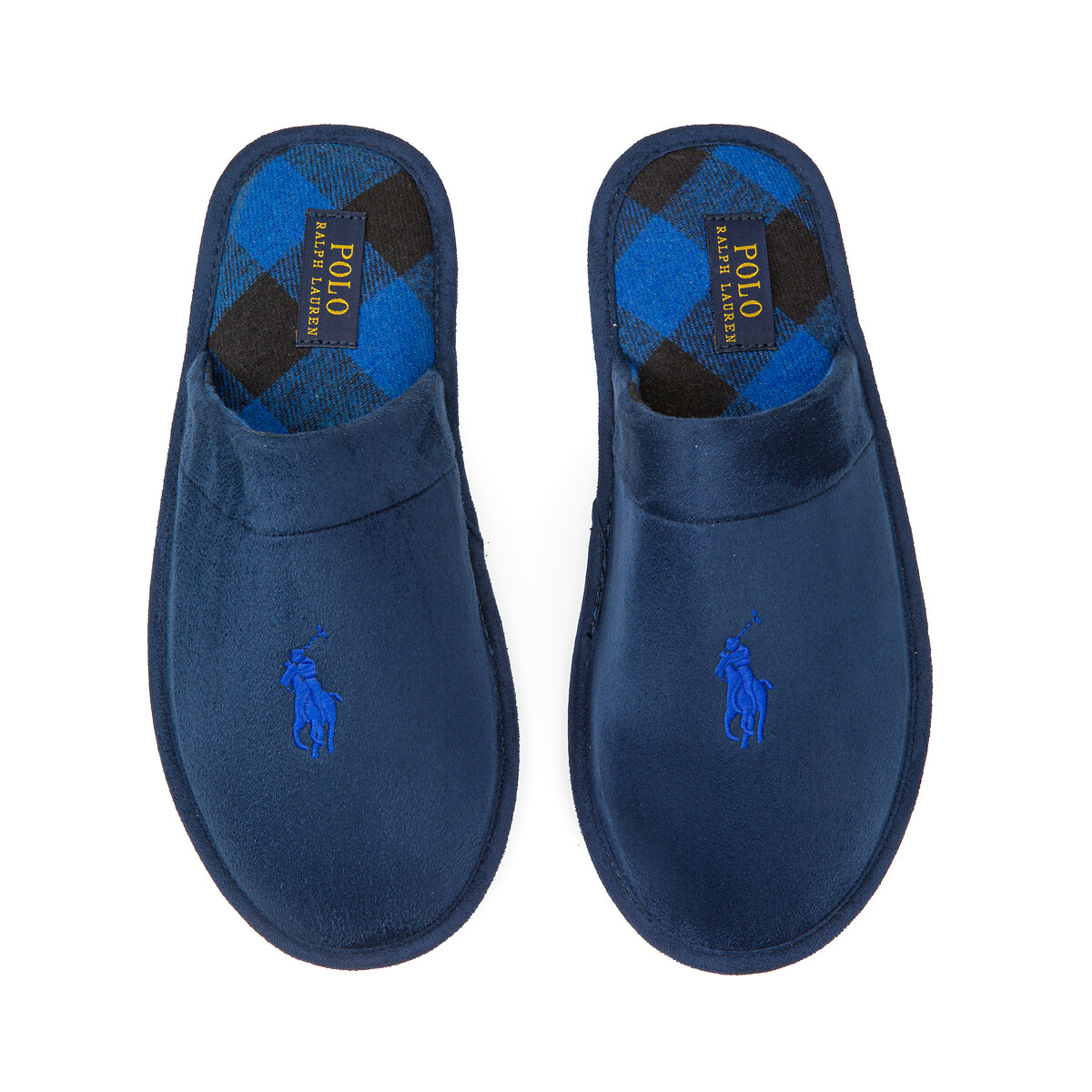 Тапочки Slippers Klarence  41 синий LaRedoute, размер 41 - фото 3