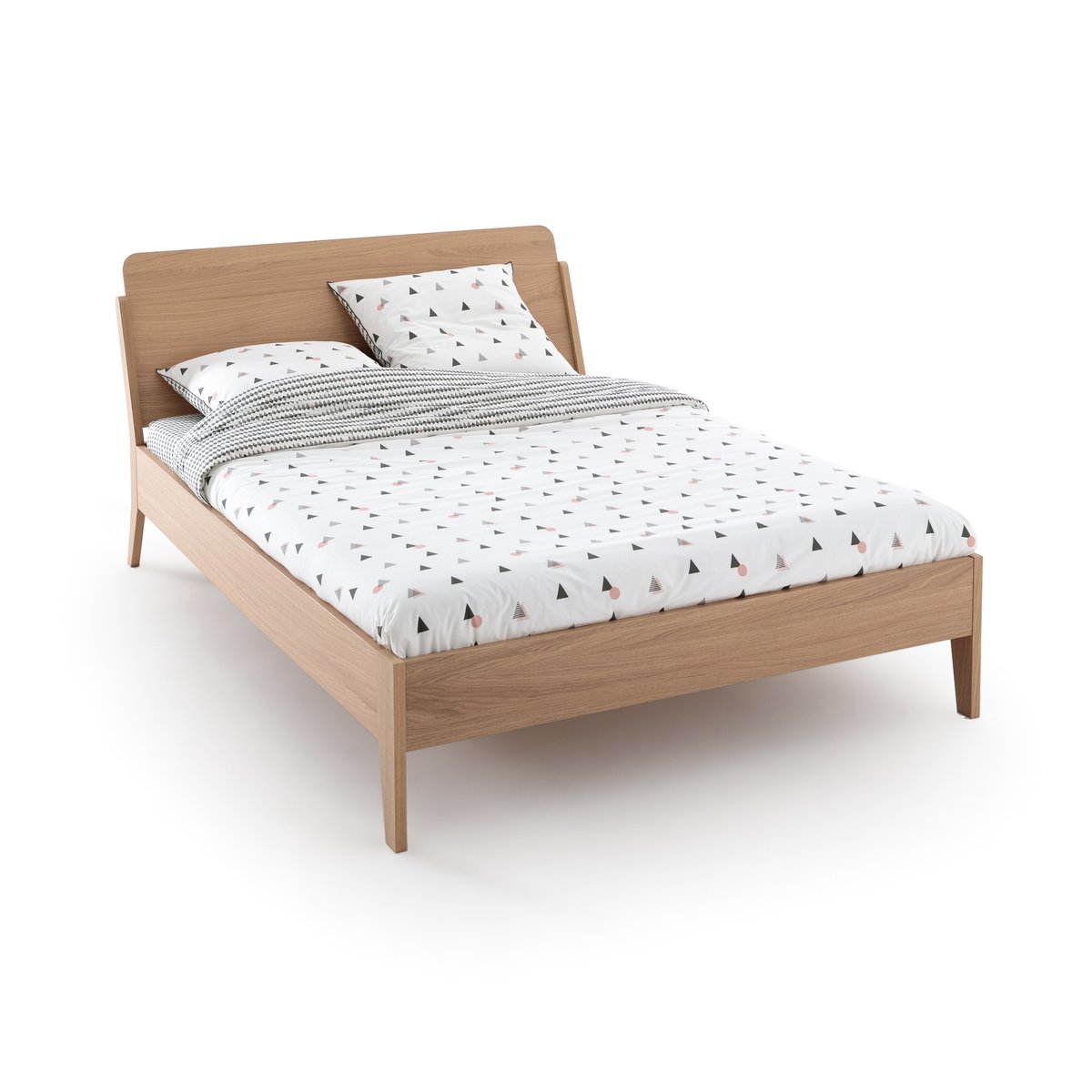 Кровать LaRedoute DOUV 160 x 200 см каштановый кровати 160 см