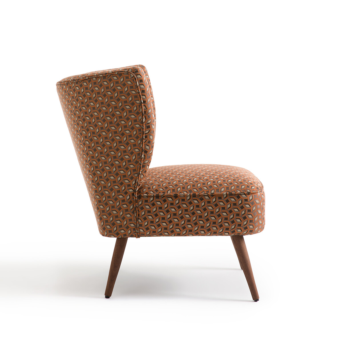Кресло AM.PM Из хлопковой ткани с геометрическим принтом Franck единый размер оранжевый - фото 4