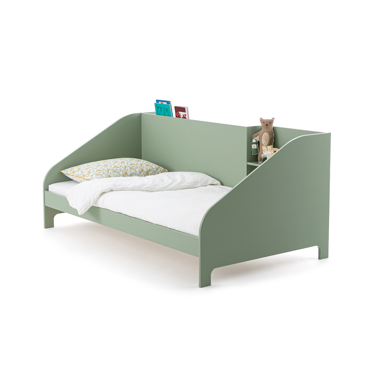 Кровать С полками и кроватным основанием Tagahe 90 x 190 см зеленый LaRedoute, размер 90 x 190 см - фото 3