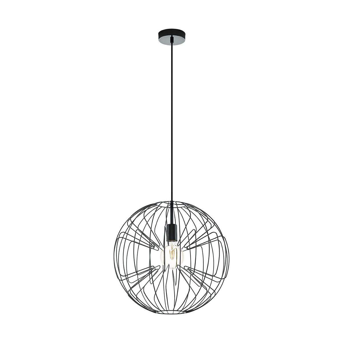 Candeeiro de teto OKINZURI Preto, da 