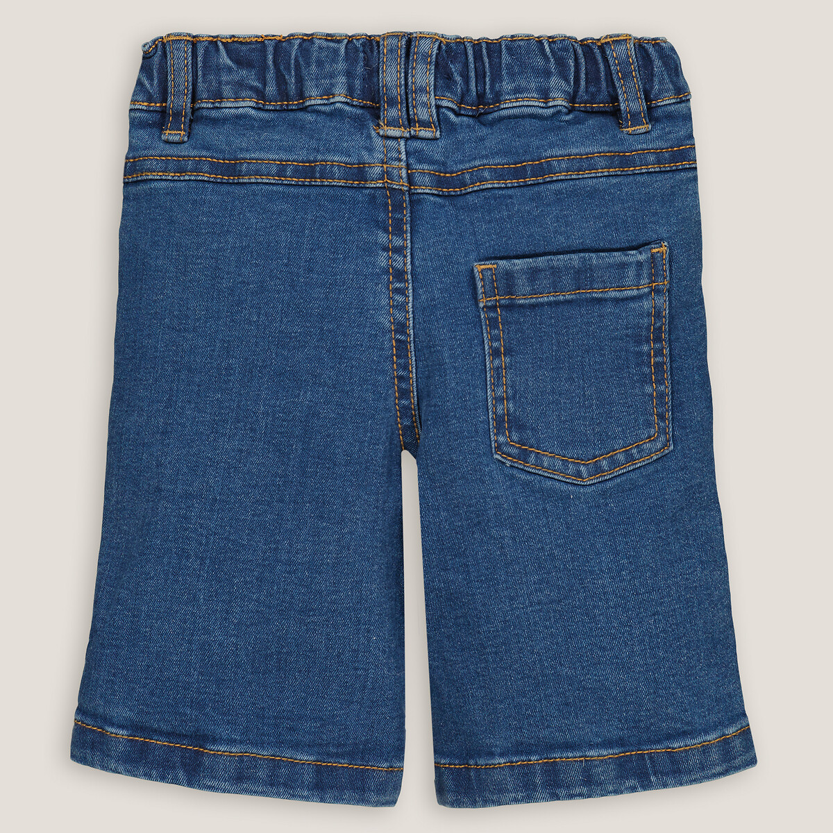 Шорты Из джинсовой ткани 1 год - 74 см синий LaRedoute, размер 1 год - 74 см - фото 4