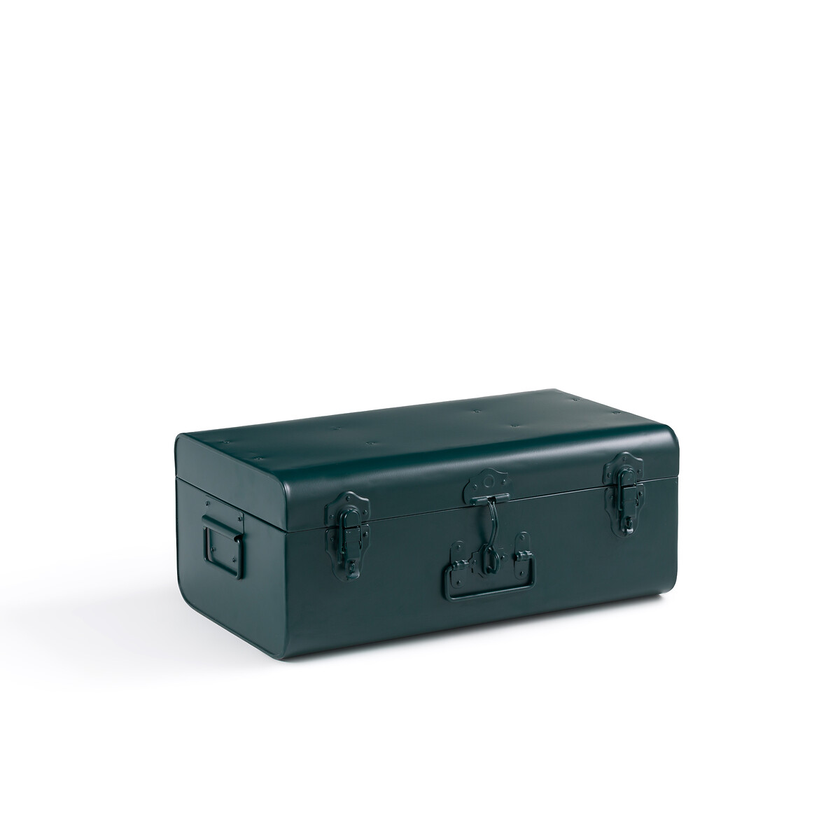 Сундук-чемодан LA REDOUTE INTERIEURS Из металла Masa единый размер зеленый - фото 2
