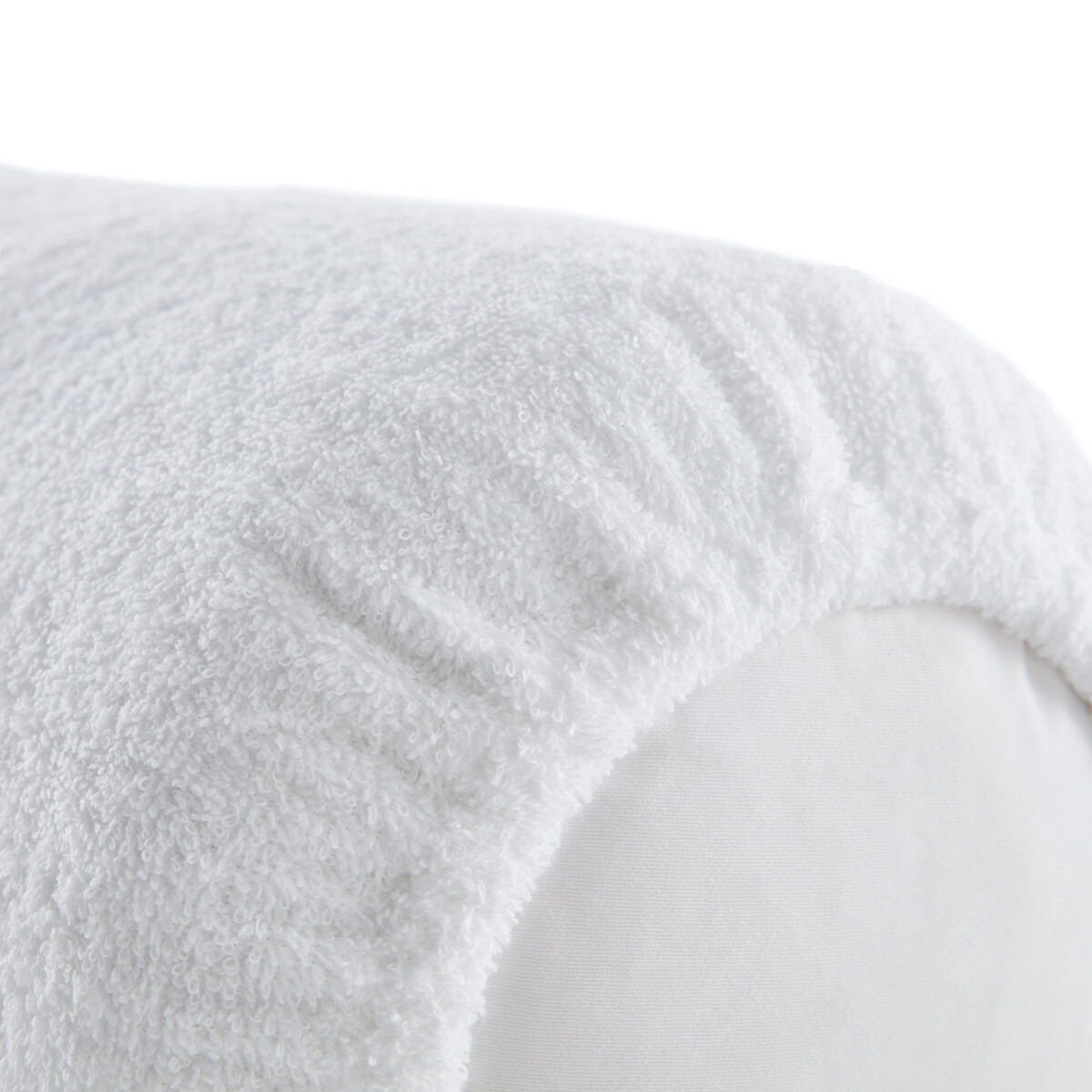 

Чехол LaRedoute, Белый, Чехол защитный на подушку-валик из махровой ткани 100 хлопок длина: 90 см белый