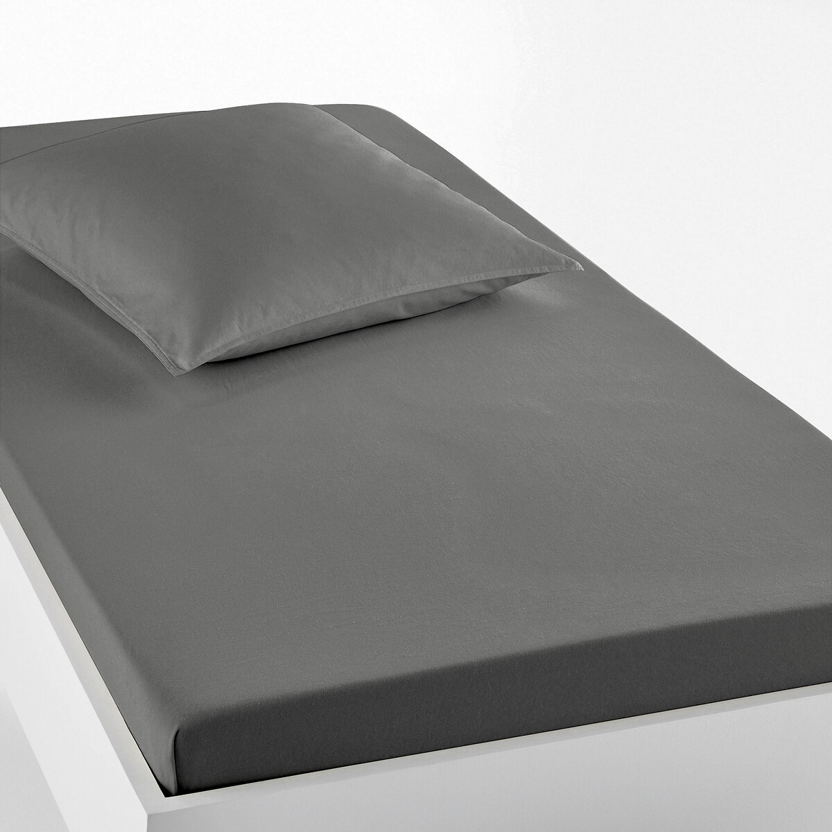 Натяжная простыня Из джерси для детской кровати Scenario 90 x 140 см серый