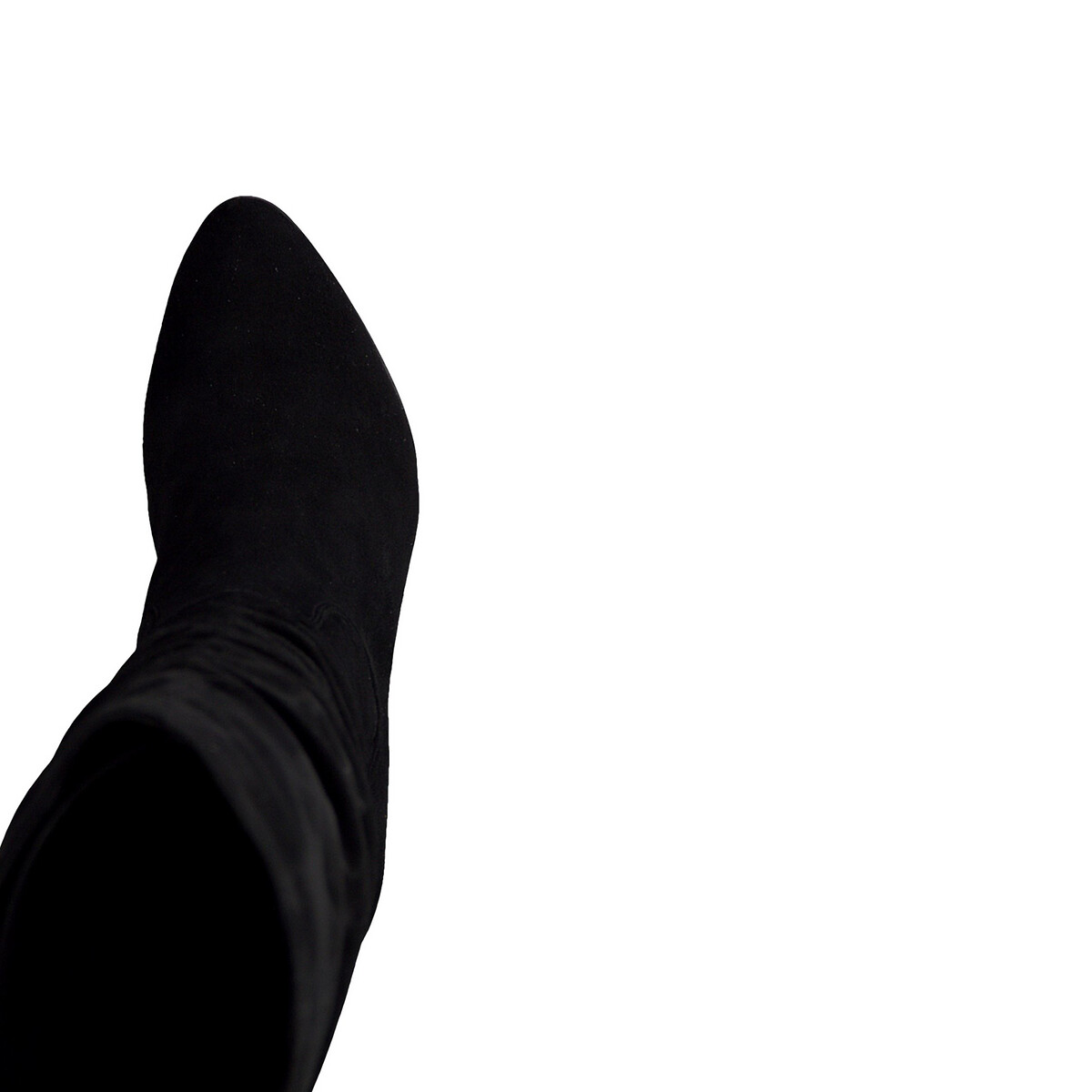 Сапоги LaRedoute На высоком каблуке 40 черный, размер 40 - фото 4