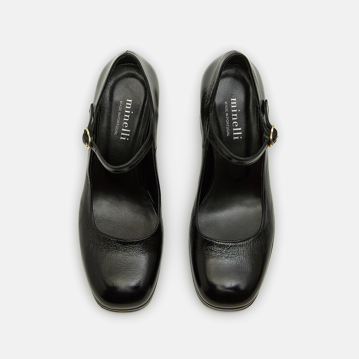 Туфли из кожи Galane  39 черный LaRedoute, размер 39 - фото 3
