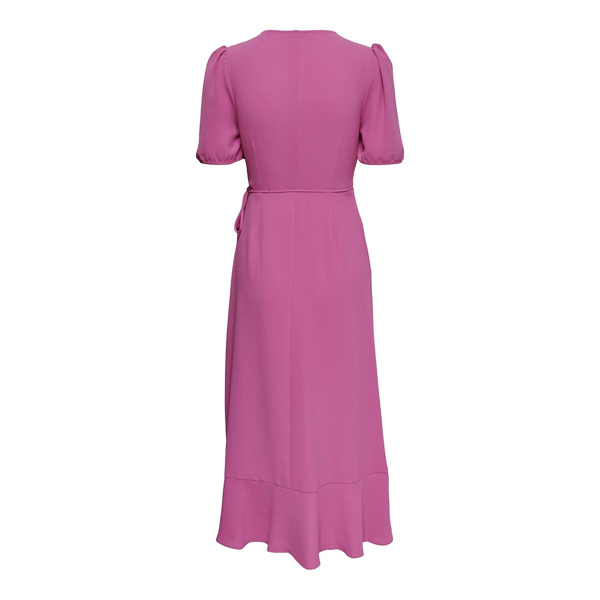 Платье-миди С запахом L розовый LaRedoute, размер L - фото 2
