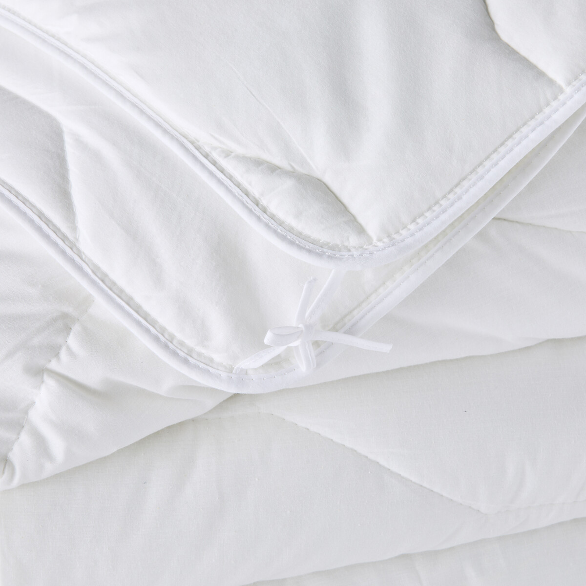 Одеяло La Redoute Двойное Pratique  сезона  полиэстер 200 x 200 см белый, размер 200 x 200 см - фото 3